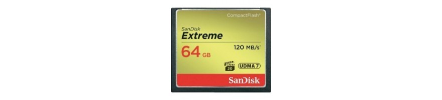  SanDisk Extreme 64GB CompactFlash Memory Card 120MBs