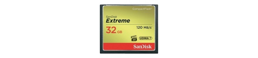SanDisk Extreme 32GB CompactFlash Memory Card 120MBs