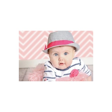 Ella Bella Pink Chevron