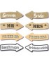 Photo Booth Arrow Set of 8 Wedding