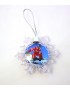 Maxi Snowflake Decoration with String (clear) - Single Pack