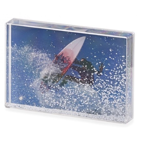 Snow and Glitter Box 4 x 6 - Single - The fun way to display seasonal 6" x 4" images, photos and postcards