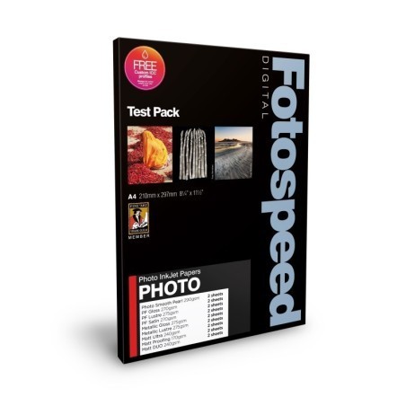 Fotospeed Photo Range Test Pack A4 (16)