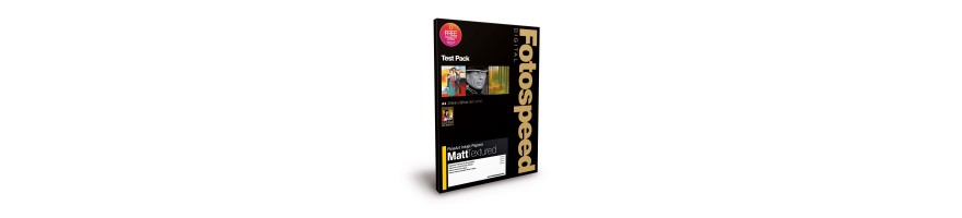 Fotospeed FineArt Matt Textured Test Pack A4 (12)
