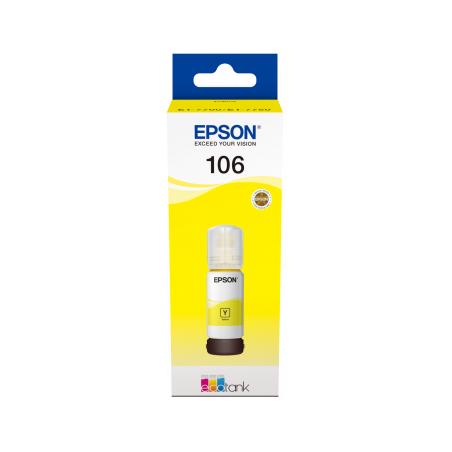 Epson 106 EcoTank Pigment Yellow Ink Bottle