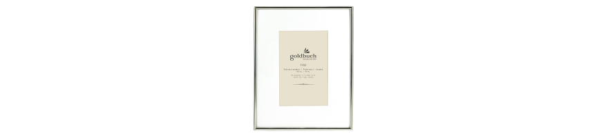 Goldbuch Fine Metal Silver Frame