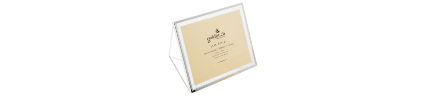 Goldbuch Life Style Silver Metal Frame