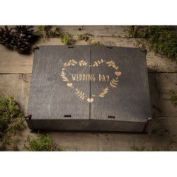 Wooden Photo Box 